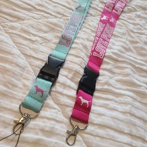 PINK lanyards